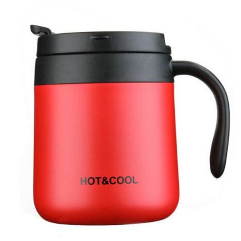 Stainless Travel Mug with Handle Stainless Travel Mug with Handle