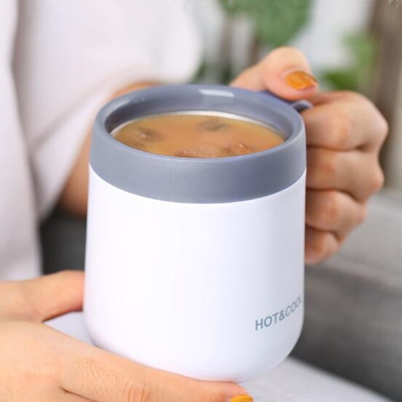 Stainless Travel Mug with Handle Stainless Travel Mug with Handle