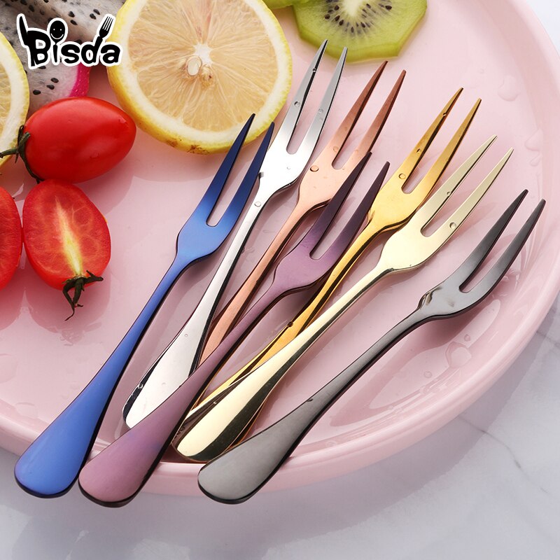 Stainless Two Pronged Forks (2pcs) Stainless Two Pronged Forks (2pcs)