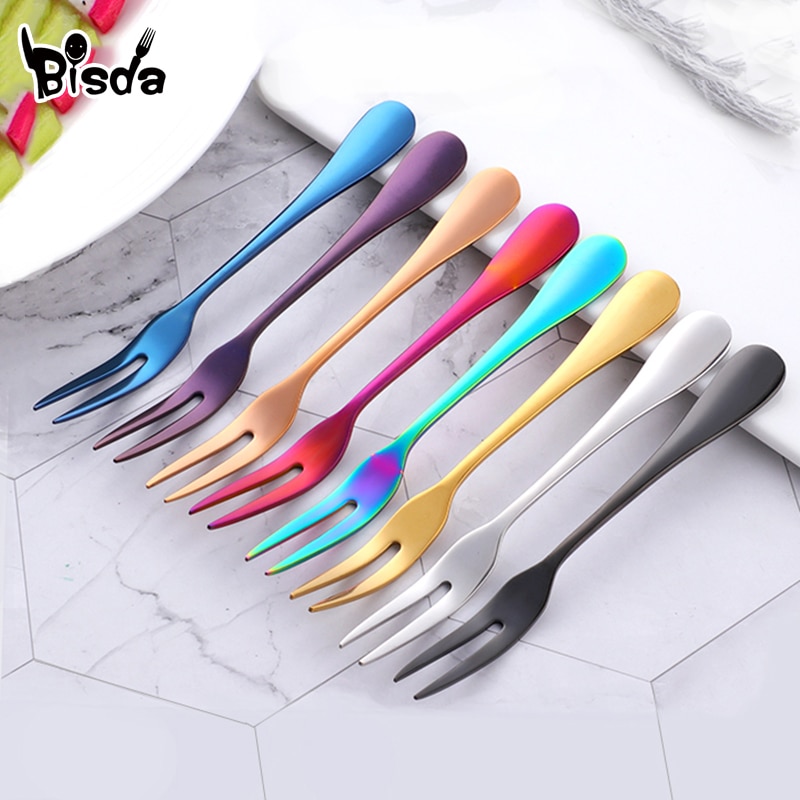 Stainless Two Pronged Forks (2pcs) Stainless Two Pronged Forks (2pcs)