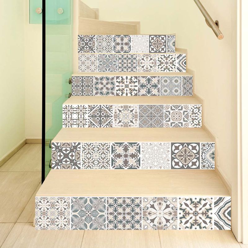 Staircase Stickers Mandala Decal (6pcs)