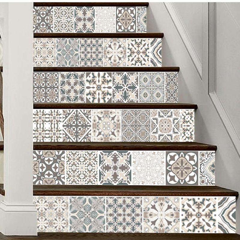 Staircase Stickers Mandala Decal (6pcs)