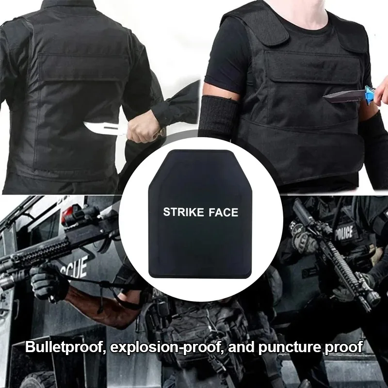 Stand Alone Ballistic Plate UHMWPE Bulletproof Body Armor Vest Plates Lightweight Anti-Stab Bullet-Proof Shield Panel Stand Alone Ballistic Plate UHMWPE Bulletproof Body Armor Vest Plates Lightweight Anti-Stab Bullet-Proof Shield Panel