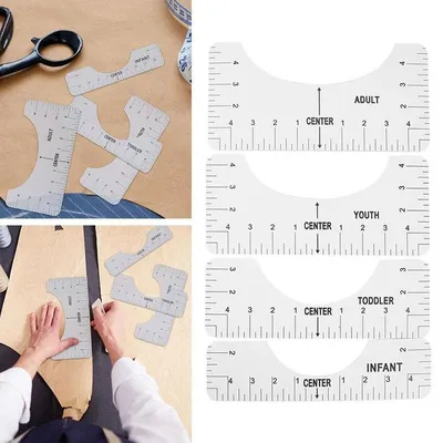 Standard T Shirt Alignment Tool (4 pcs) Standard T Shirt Alignment Tool (4 pcs)