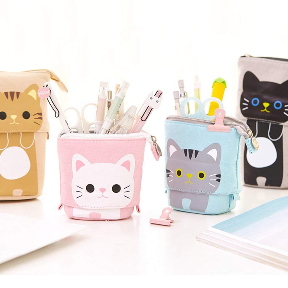 Standing Pencil Case Cartoon Design