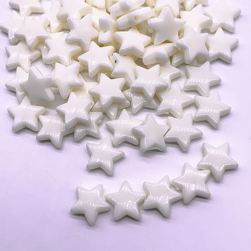 Star Beads Acrylic DIY Accessories (50 Pcs)