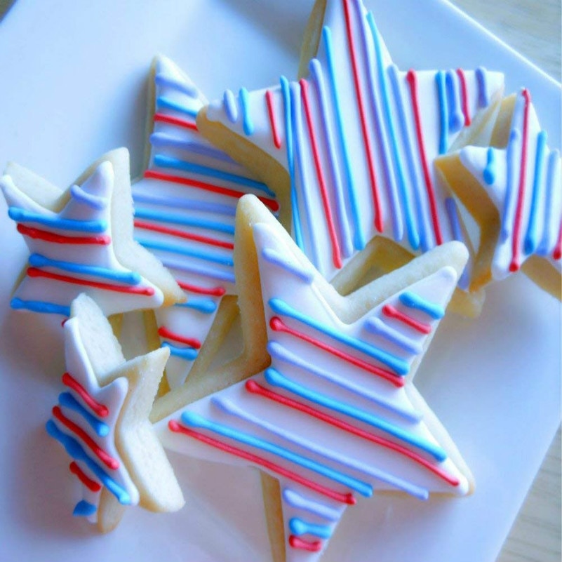 Star Cookie Cutters Baking Tool Set (3Pcs) Star Cookie Cutters Baking Tool Set (3Pcs)