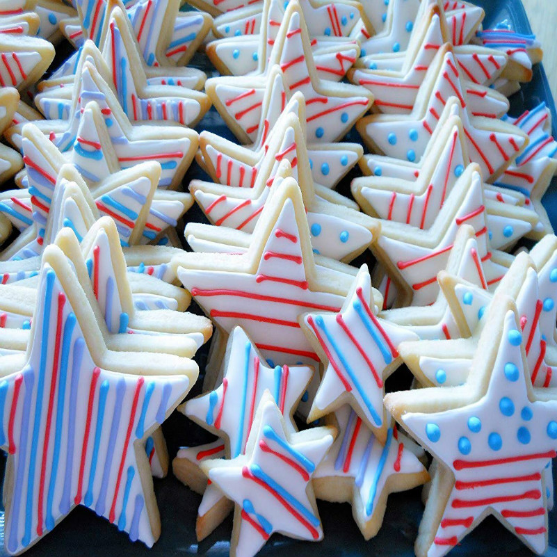 Star Cookie Cutters Baking Tool Set (3Pcs) Star Cookie Cutters Baking Tool Set (3Pcs)