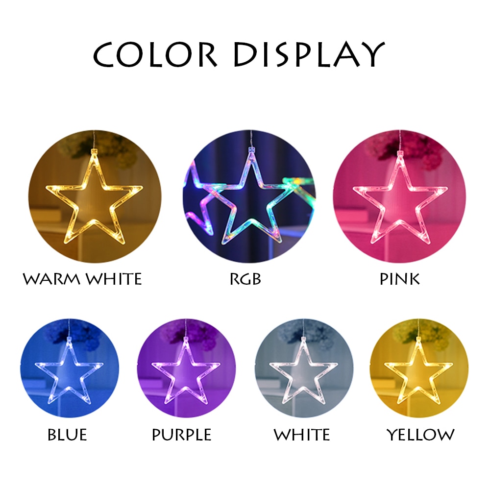 Star Fairy Lights LED String Lights