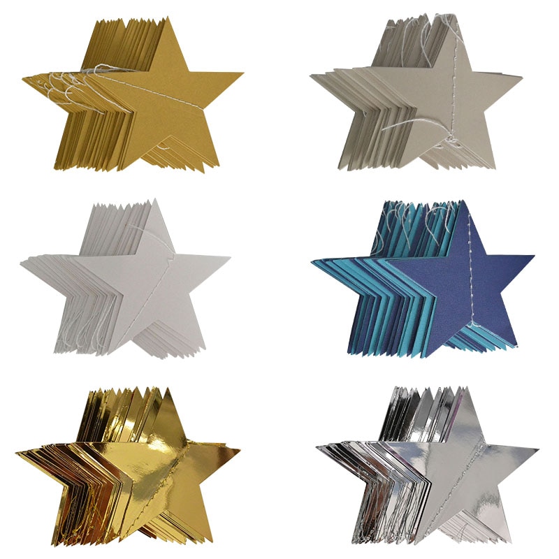 Star Garland Hanging Decoration Star Garland Hanging Decoration