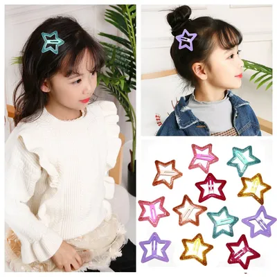 Star Hair Clips Kids Styling Accessories Star Hair Clips Kids Styling Accessories