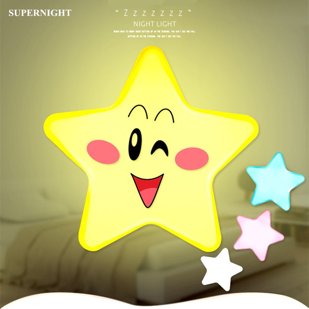 Star LED Light Kids Bedroom Night Light
