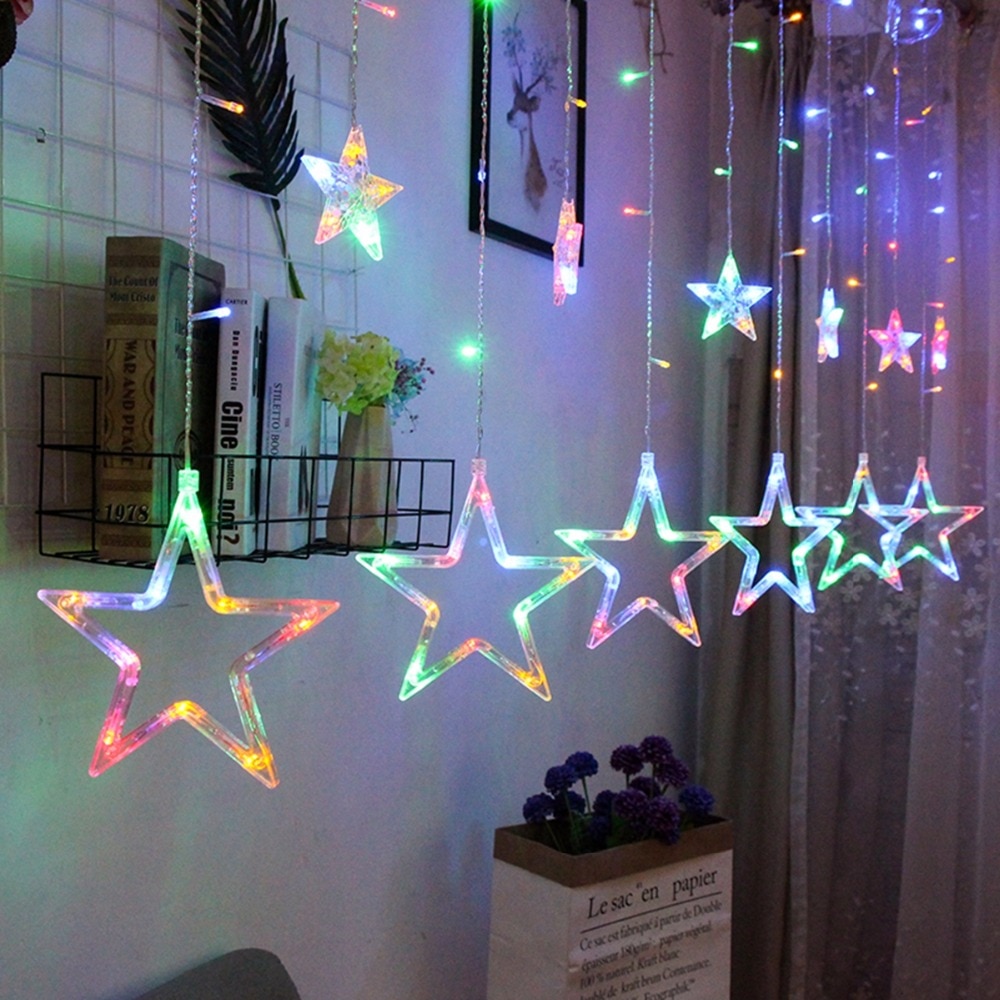 Star String Lights Decorative Material Star String Lights Decorative Material