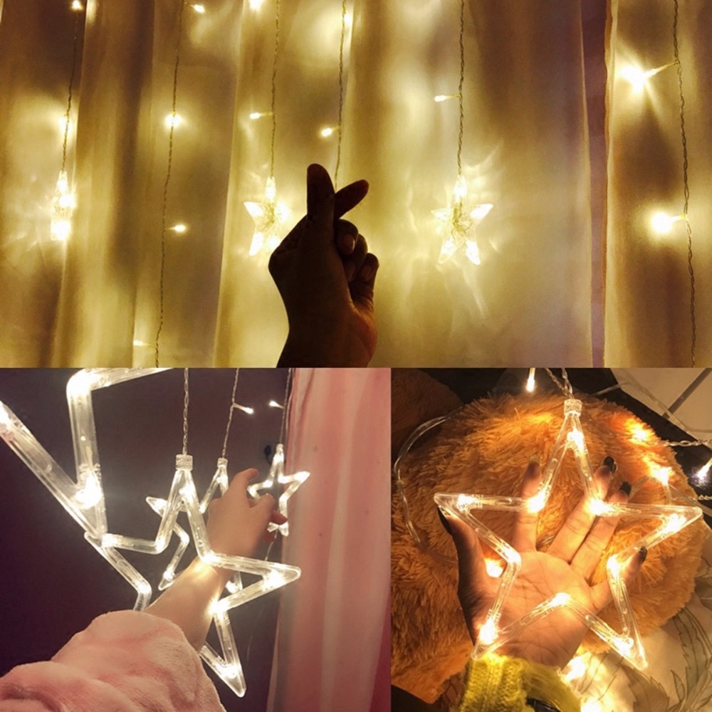 Star String Lights Decorative Material Star String Lights Decorative Material