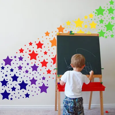 Star Wall Stickers Home Decoration (42 Pcs) Star Wall Stickers Home Decoration (42 Pcs)