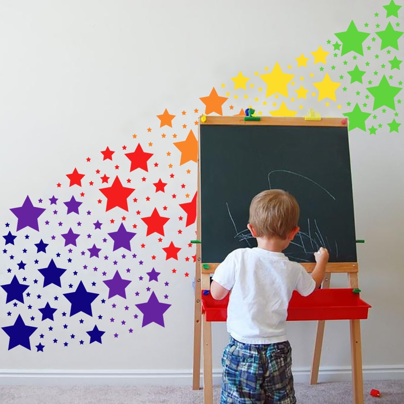 Star Wall Stickers Home Decoration (42 Pcs)