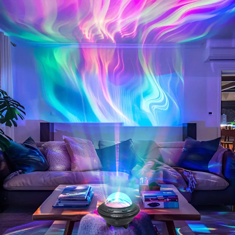Starlight Projector Night Light Aurora Colorful Light Home Bedroom Decoration Starlight Christmas Light Children's Gift