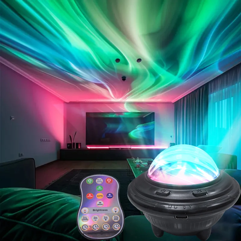 Starlight Projector Night Light Aurora Colorful Light Home Bedroom Decoration Starlight Christmas Light Children's Gift