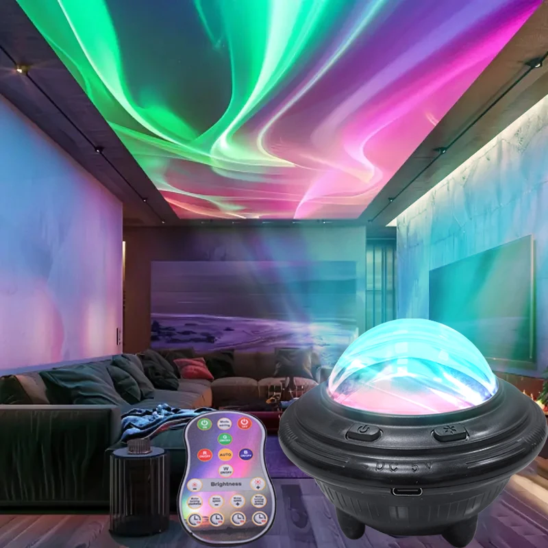 Starlight Projector Night Light Aurora Colorful Light Home Bedroom Decoration Starlight Christmas Light Children's Gift