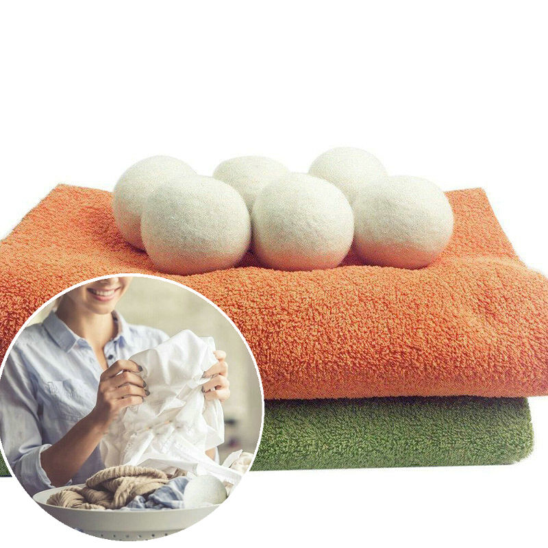 Static Wool Dryer Balls (5 pcs)