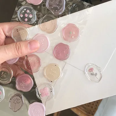 Stationery Letter Seal Stickers (18 Pcs) Stationery Letter Seal Stickers (18 Pcs)