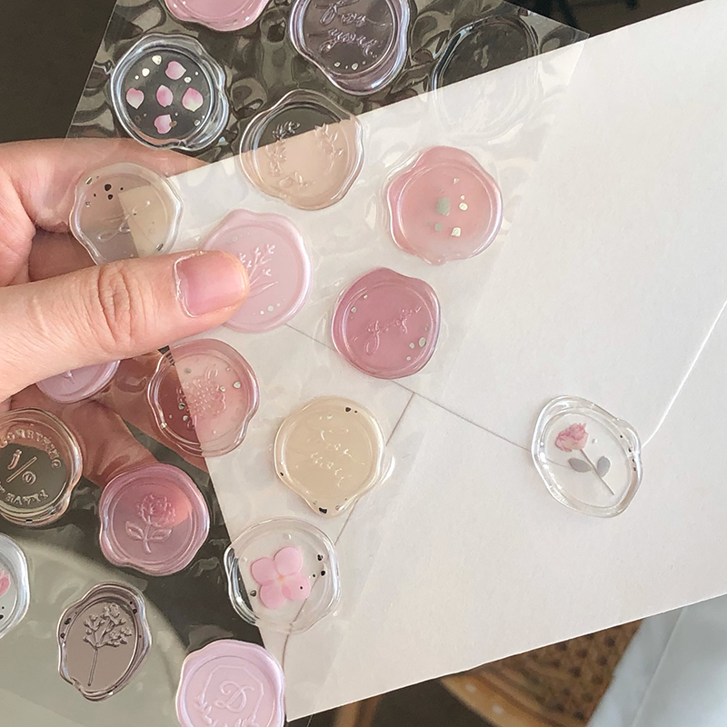 Stationery Letter Seal Stickers (18 Pcs) Stationery Letter Seal Stickers (18 Pcs)