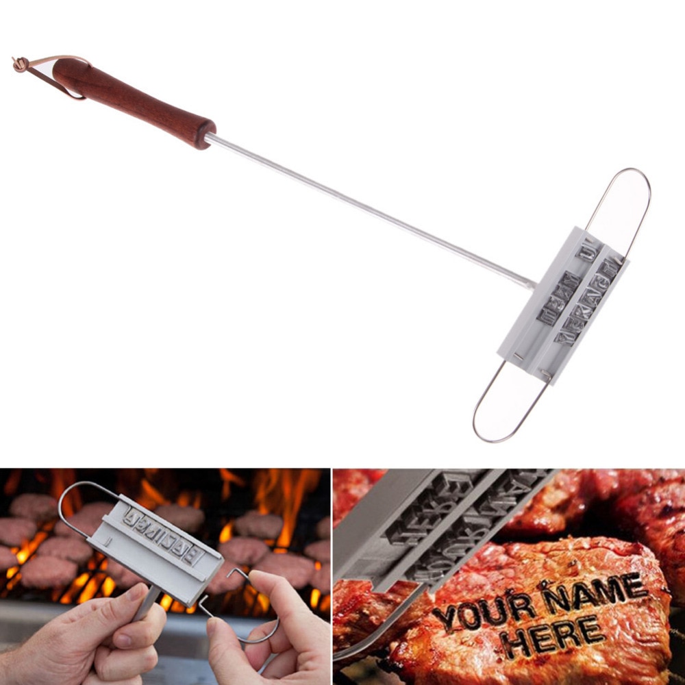 Steak Branding Iron 55-Letter Set