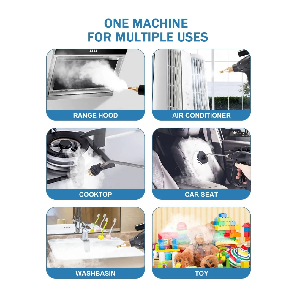 Steam Cleaning Machine Air Conditioner Parts Washing Tools Adjusted Function Home HighTemperature Steam Cleaner For Steam Cleaning Machine Air Conditioner Parts Washing Tools Adjusted Function Home HighTemperature Steam Cleaner For