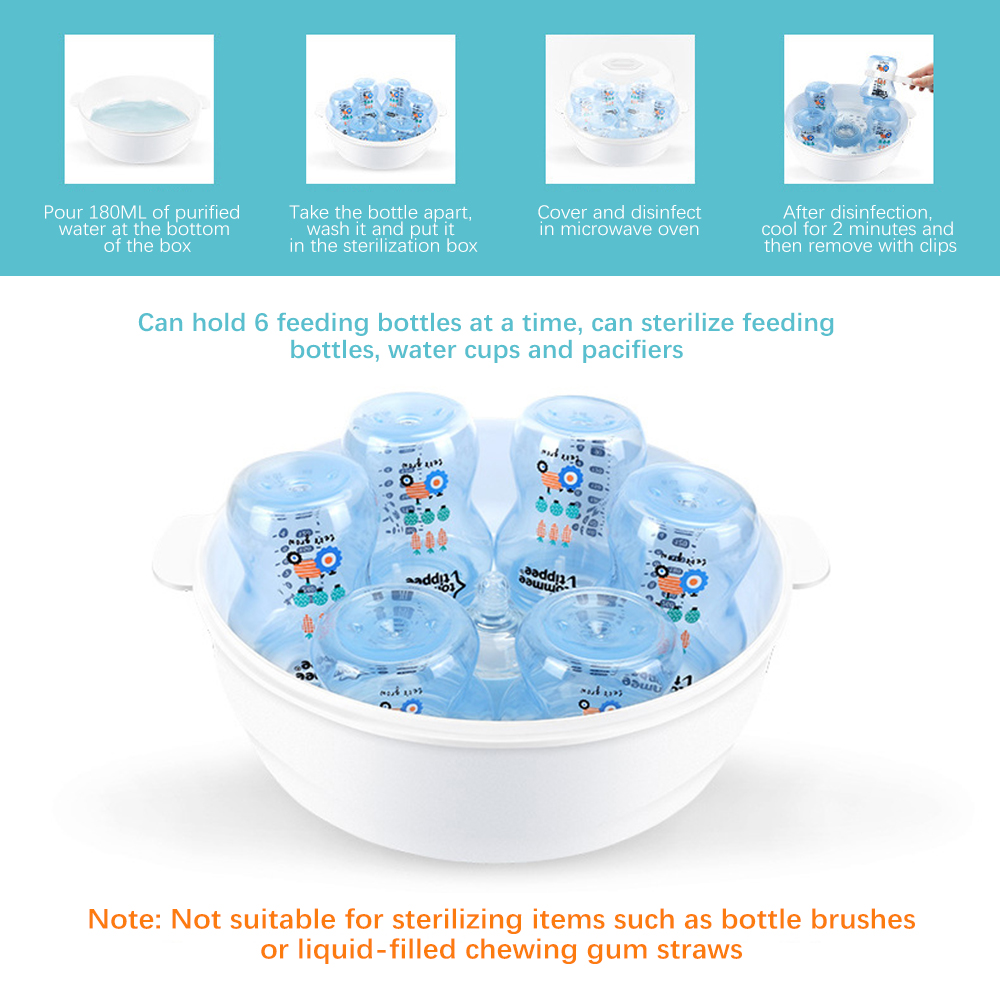 Steam Microwave Bottle Sterilizer Steam Microwave Bottle Sterilizer