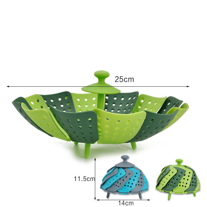 Steamer Basket Foldable Plastic Material Steamer Basket Foldable Plastic Material