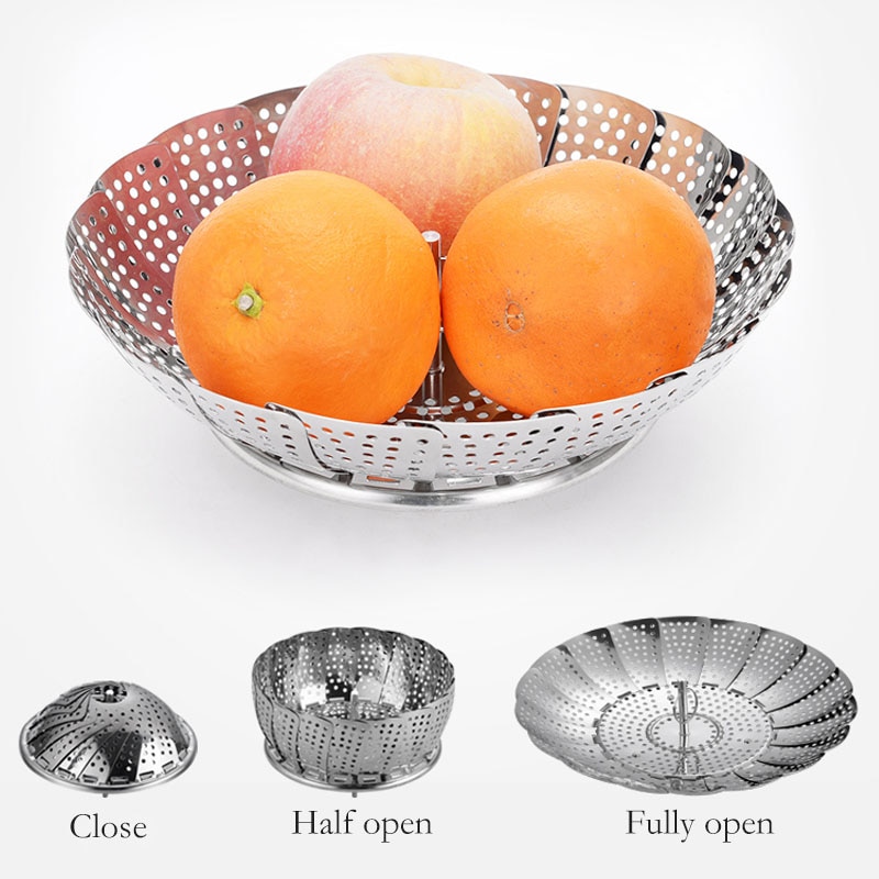 Steaming Basket Stainless Steel Steamer Steaming Basket Stainless Steel Steamer