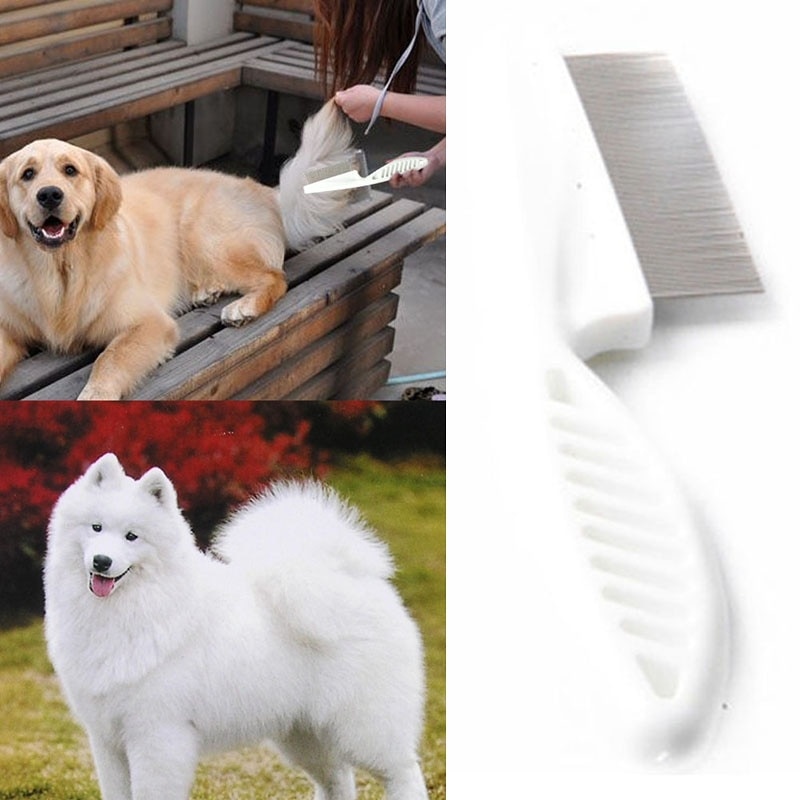 Steel Bristles Dog Flea Comb