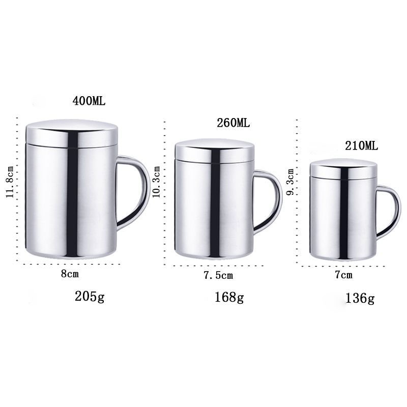 Steel Coffee Mug with Lid Steel Coffee Mug with Lid