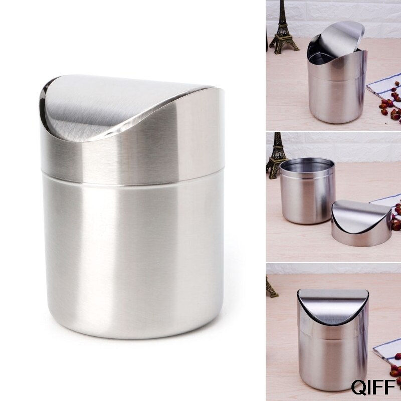 Steel Dustbin Desk Trash Can Steel Dustbin Desk Trash Can