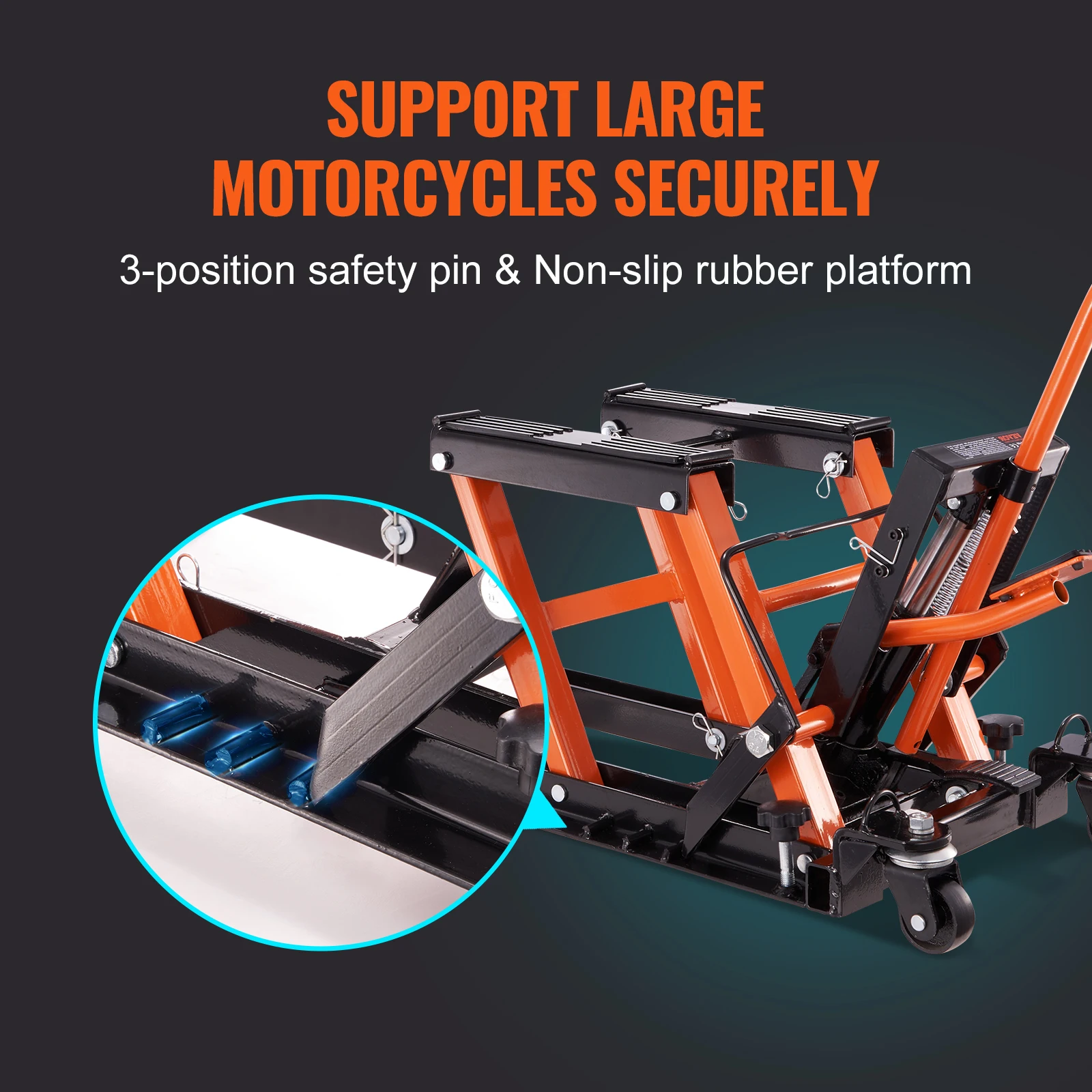 Steel Hydraulic Motorcycle Jack Stand 1500LBS ATV Scissor Lift Jack 4.7″-15″ Scissor Lift Jack Stand for Motorcycle ATV Steel Hydraulic Motorcycle Jack Stand 1500LBS ATV Scissor Lift Jack 4.7″-15″ Scissor Lift Jack Stand for Motorcycle ATV