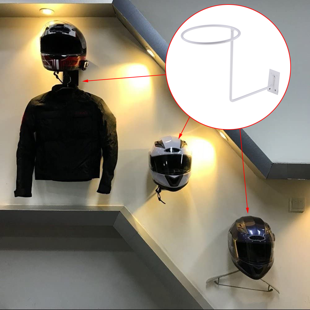 Steel Motorcycle Wall Helmet Holder Steel Motorcycle Wall Helmet Holder