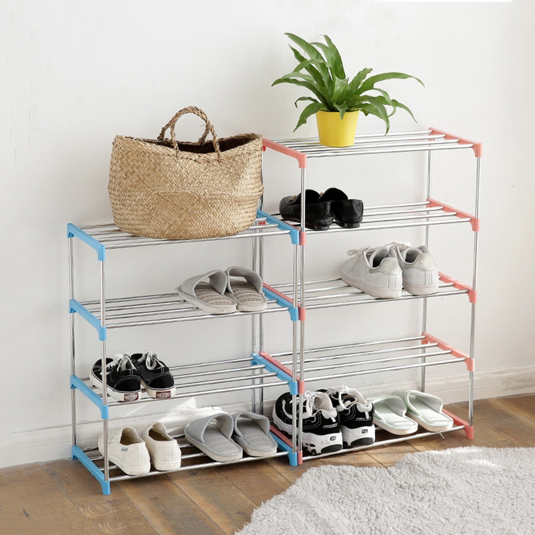 Steel Shoe Rack Storage Organizer Steel Shoe Rack Storage Organizer