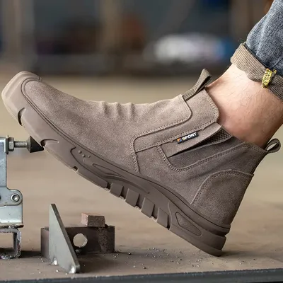 Steel Toe Cap Working Boots Anti-Puncture Work Shoe For ManIndestructible Work Shoes Outdoor Work Shoes Safety Boots Steel Toe Cap Working Boots Anti-Puncture Work Shoe For ManIndestructible Work Shoes Outdoor Work Shoes Safety Boots