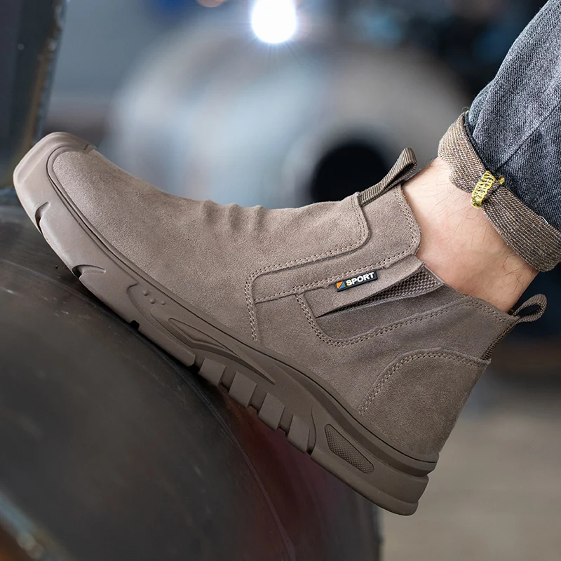 Steel Toe Cap Working Boots Anti-Puncture Work Shoe For ManIndestructible Work Shoes Outdoor Work Shoes Safety Boots Steel Toe Cap Working Boots Anti-Puncture Work Shoe For ManIndestructible Work Shoes Outdoor Work Shoes Safety Boots