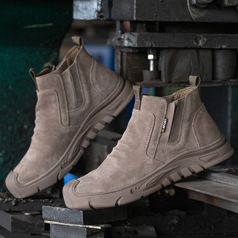 Steel Toe Cap Working Boots Anti-Puncture Work Shoe For ManIndestructible Work Shoes Outdoor Work Shoes Safety Boots Steel Toe Cap Working Boots Anti-Puncture Work Shoe For ManIndestructible Work Shoes Outdoor Work Shoes Safety Boots