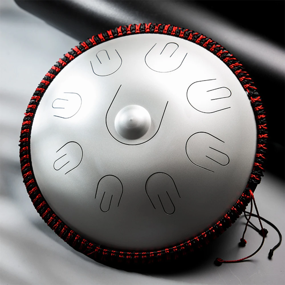 Steel Tongue Drum D Minor 9 Note 14 Inch Professional Percussion Instrument Handpan Drum for Yoga Meditation Beginner Steel Tongue Drum D Minor 9 Note 14 Inch Professional Percussion Instrument Handpan Drum for Yoga Meditation Beginner
