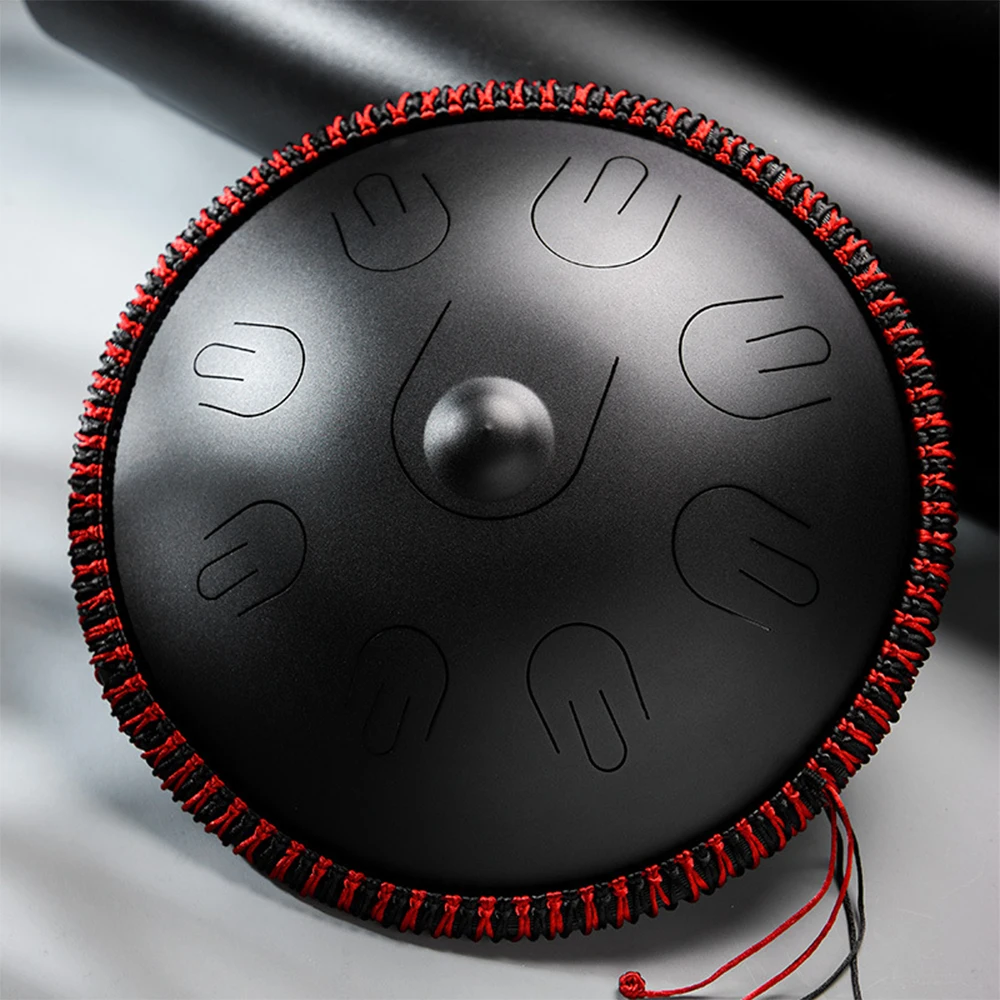 Steel Tongue Drum D Minor 9 Note 14 Inch Professional Percussion Instrument Handpan Drum for Yoga Meditation Beginner Steel Tongue Drum D Minor 9 Note 14 Inch Professional Percussion Instrument Handpan Drum for Yoga Meditation Beginner