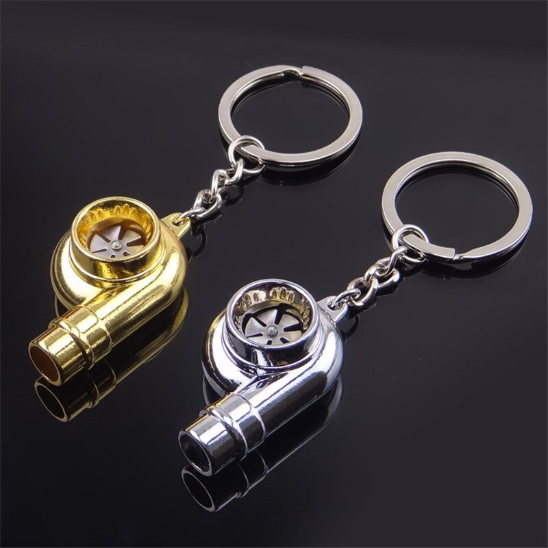 Steel Turbo Whistle Keychain
