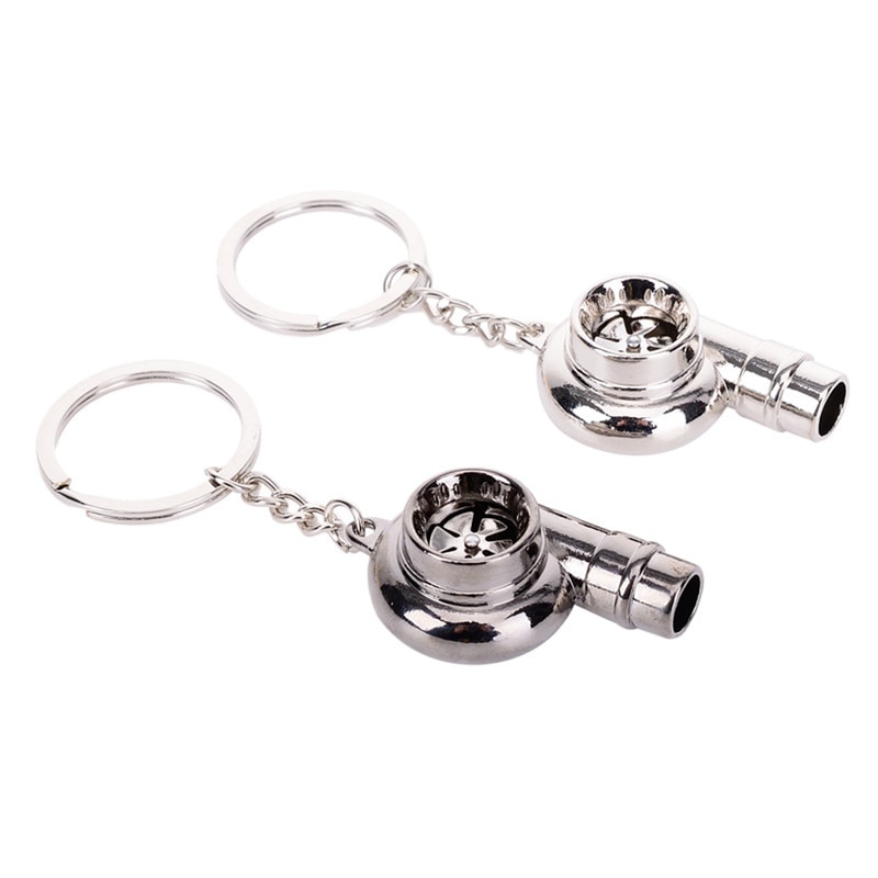 Steel Turbo Whistle Keychain