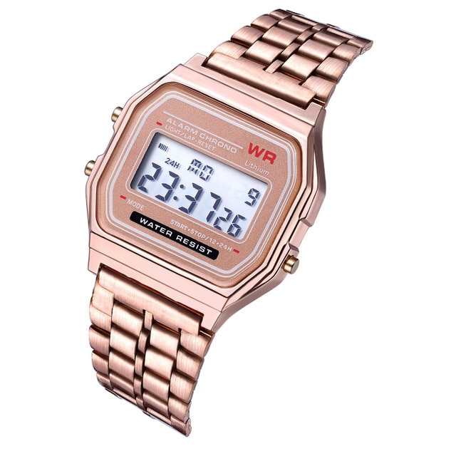 Steel Unisex Digital Watch Steel Unisex Digital Watch