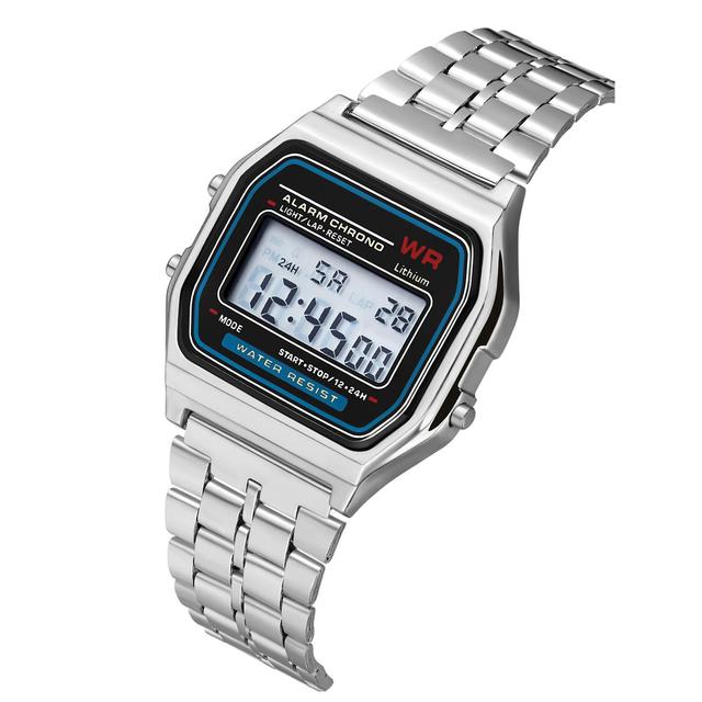 Steel Unisex Digital Watch Steel Unisex Digital Watch