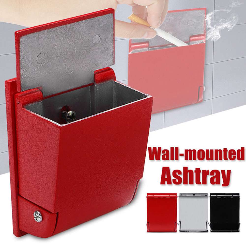 Steel Wall Mount Ashtray