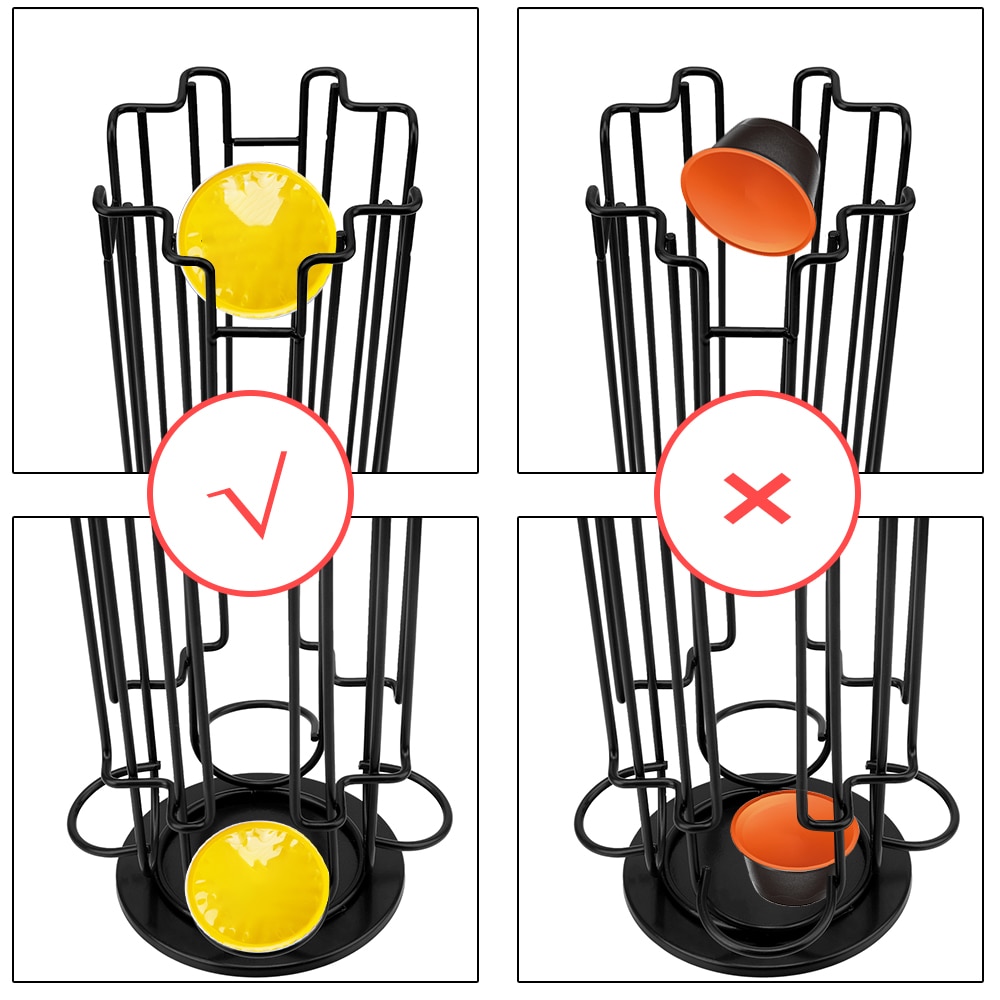 Steel Wire Coffee Pod Rack