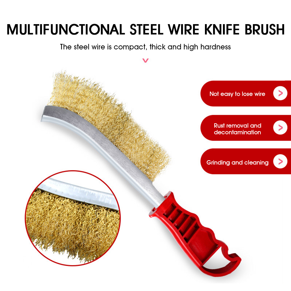 Steel Wire Grill Scrubber Brush Steel Wire Grill Scrubber Brush