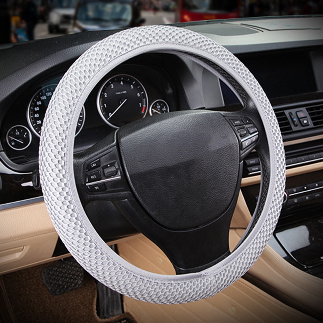 Steering Wheel Covers Anti-Slip Grip Steering Wheel Covers Anti-Slip Grip